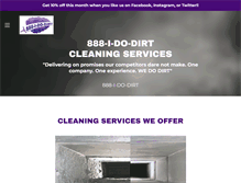 Tablet Screenshot of myallstarcleaner.com